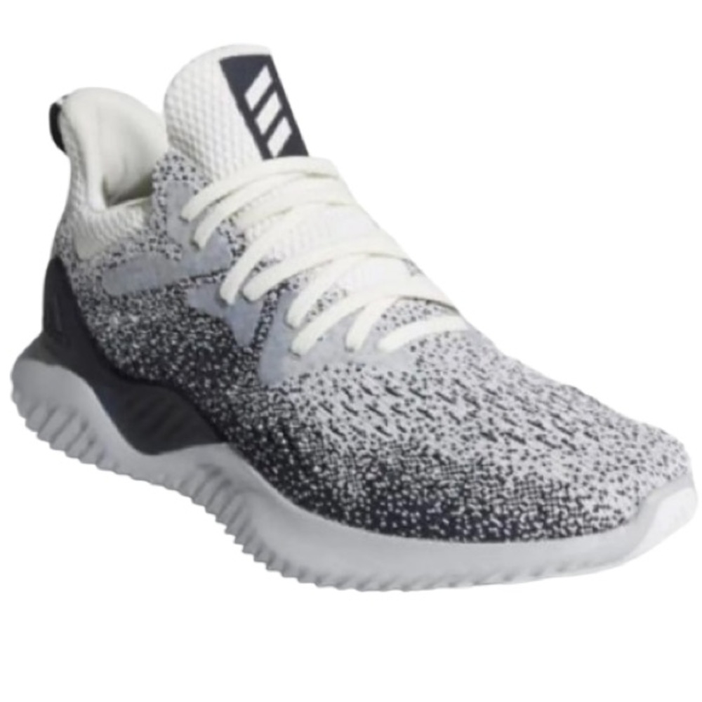 ADIDAS ALPHA BOUNCE MENS RUNNING SHOE SZ 9 SILVER WHITE (COPY)